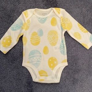Carters 2 piece long sleeve baby onesie